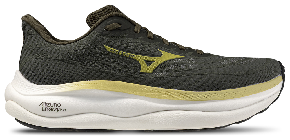 Mizuno Wave Sky 9 - Men's Green/Yellow product view