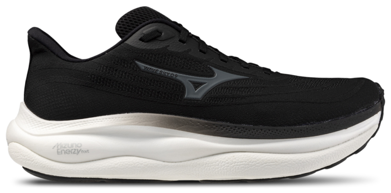 Mizuno Wave Sky 9 Wide - Men's Black/Metallic Grey product view