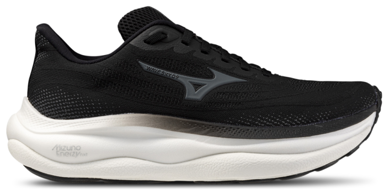 Mizuno Wave Sky 9 Wide - Women's Black/Metallic Grey product view
