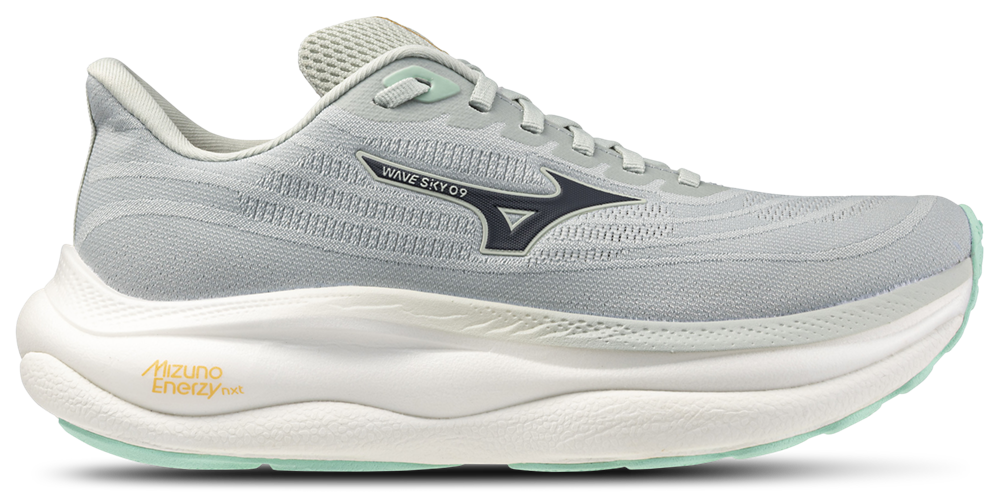 Mizuno Wave Sky 9 Wide - Women's Mercury/Baritone Blue product view