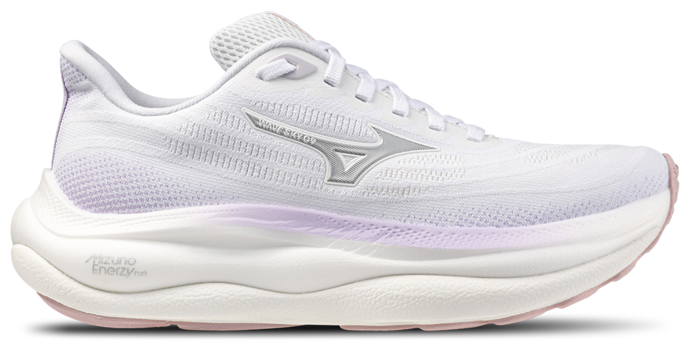 Mizuno Wave Sky 9 Wide - Women's White/Silver product view