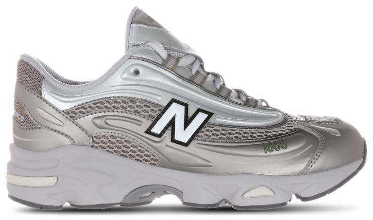 New Balance 1000 - Boys' Grade School Arid Stone/Silver Metallic product view