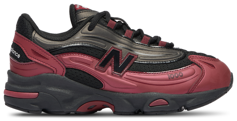New Balance 1000 - Boys' Grade School Black/Red Metallic product view