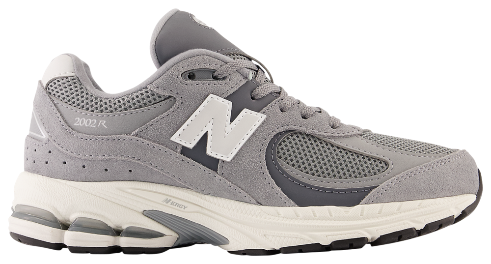 New Balance 2002R - Boys' Grade School Steel/White product view