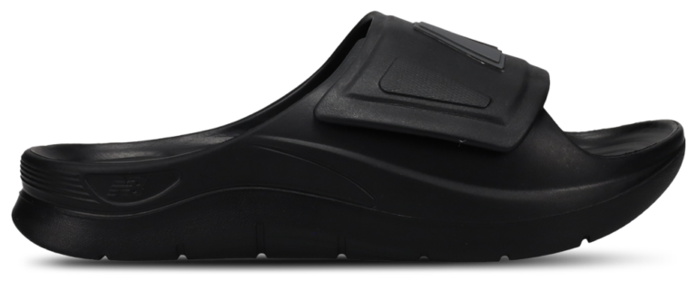New Balance 202XA Velcro Slide - Men's Black/Castlerock product view