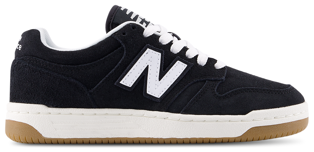New Balance 480 - Boys' Grade School Black/White product view