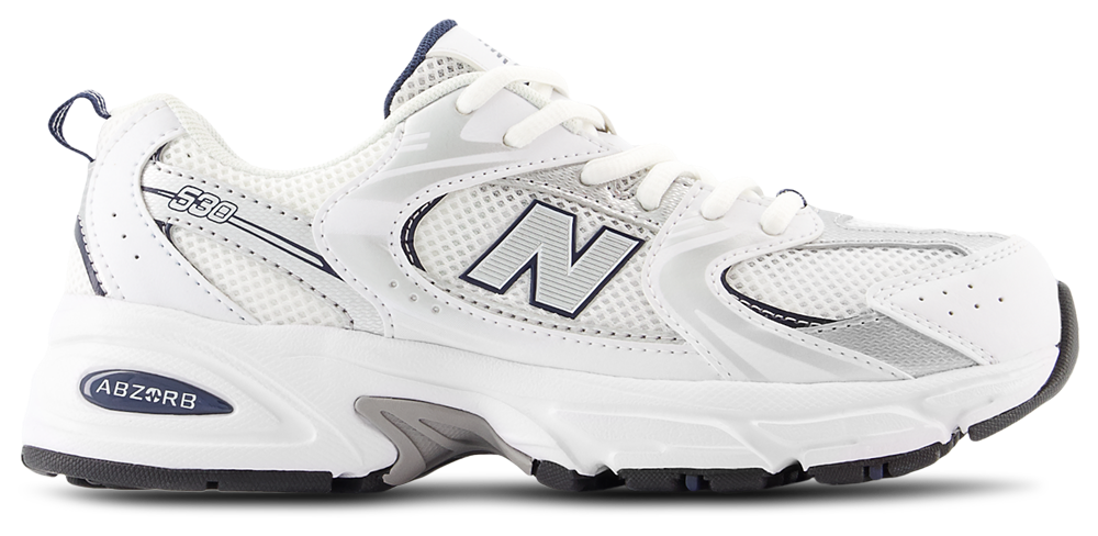 New Balance 530 - Boys' Grade School White/Navy product view