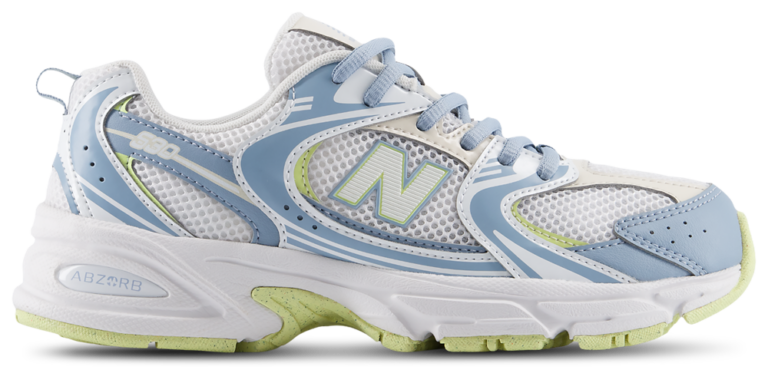 New Balance 530 - Girls' Grade School Light Arctic Grey/White product view