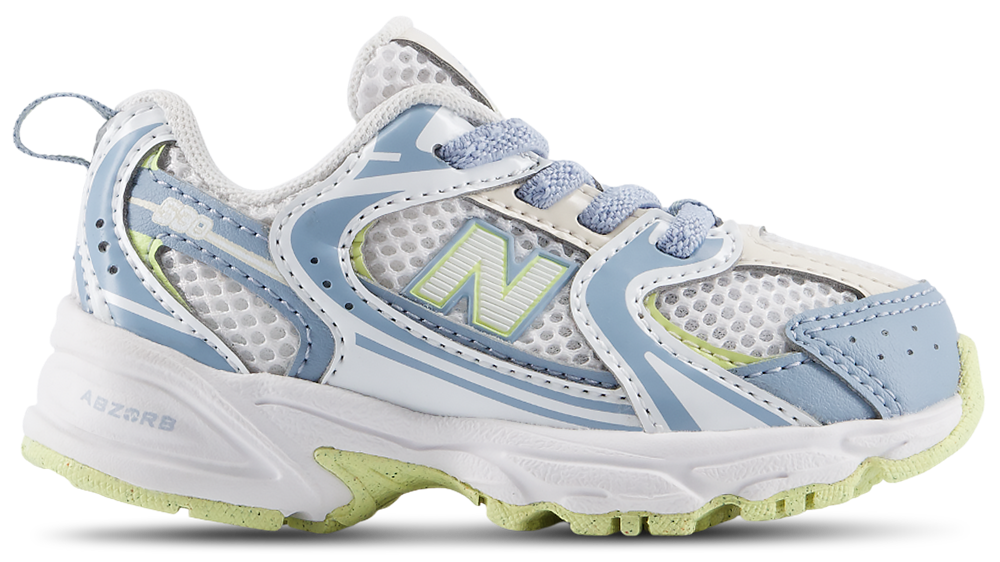 New Balance 530 - Girls' Toddler Light Arctic Grey/White product view