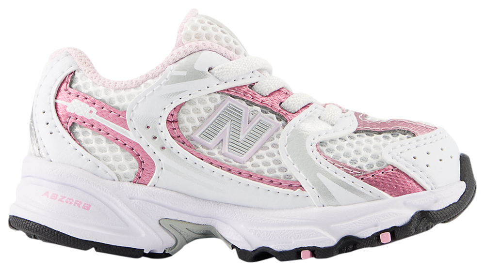 New Balance 530 - Girls' Toddler Pink/White product view