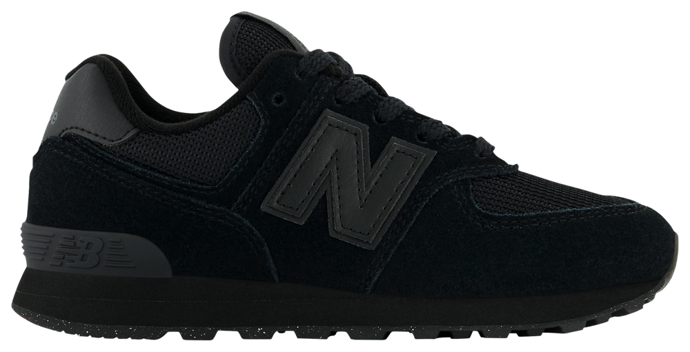 New Balance 574 Core - Boys' Preschool Black/Black product view