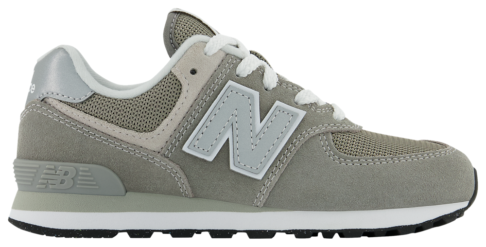 New Balance 574 Core - Boys' Preschool Grey/White product view