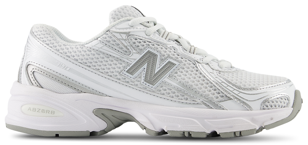 New Balance 740 - Boys' Grade School White/Silver product view