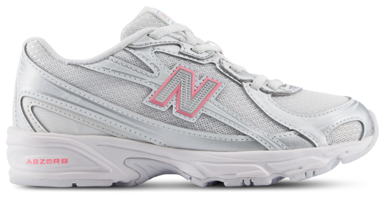 New Balance 740 - Girls' Preschool Silver/White product view