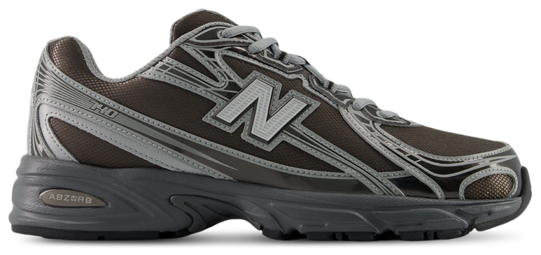 New Balance 740 - Men's Black Metallic/Castlerock product view