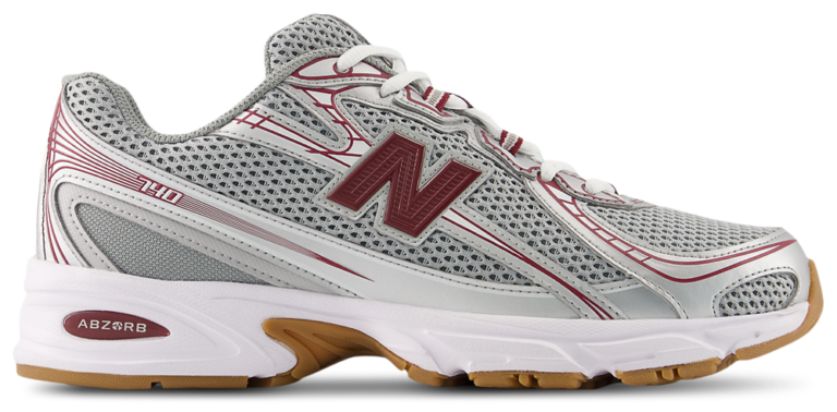 New Balance 740 - Men's Grey/Red/White product view