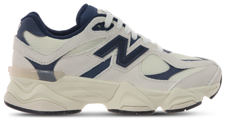 New Balance 9060 - Boys' Grade School White/Navy product view