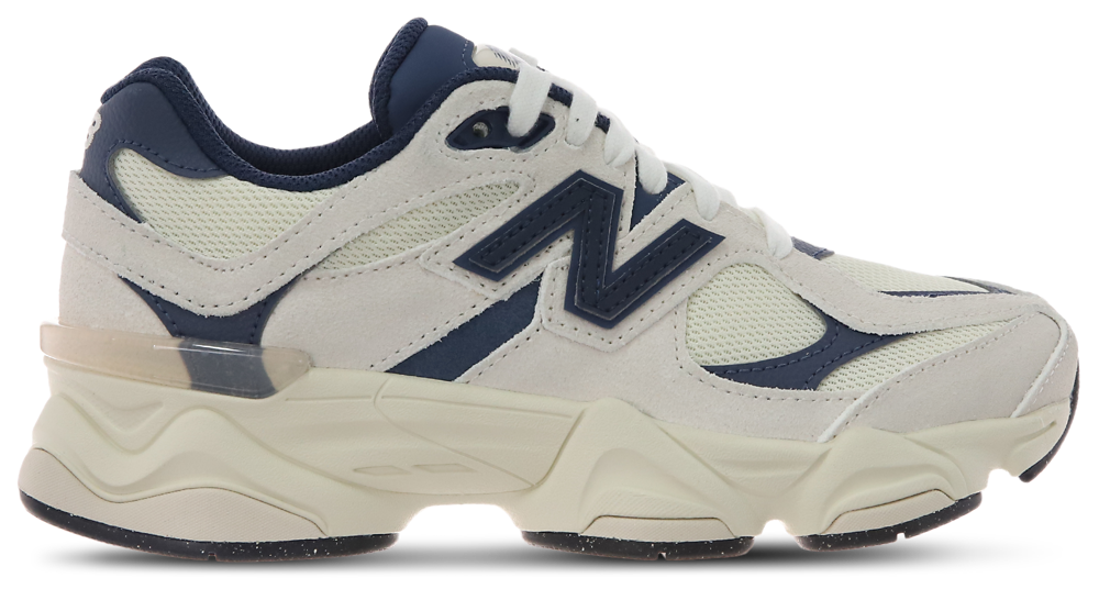 New Balance 9060 - Boys' Grade School White/Navy product view