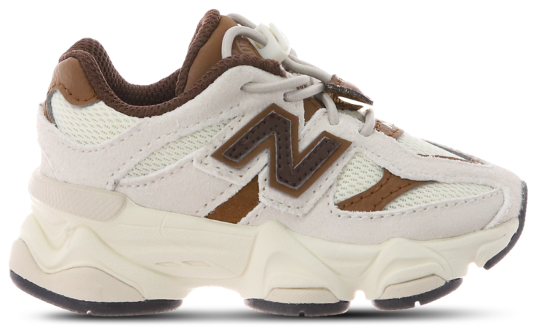 New Balance 9060 - Boys' Toddler White/Brown product view