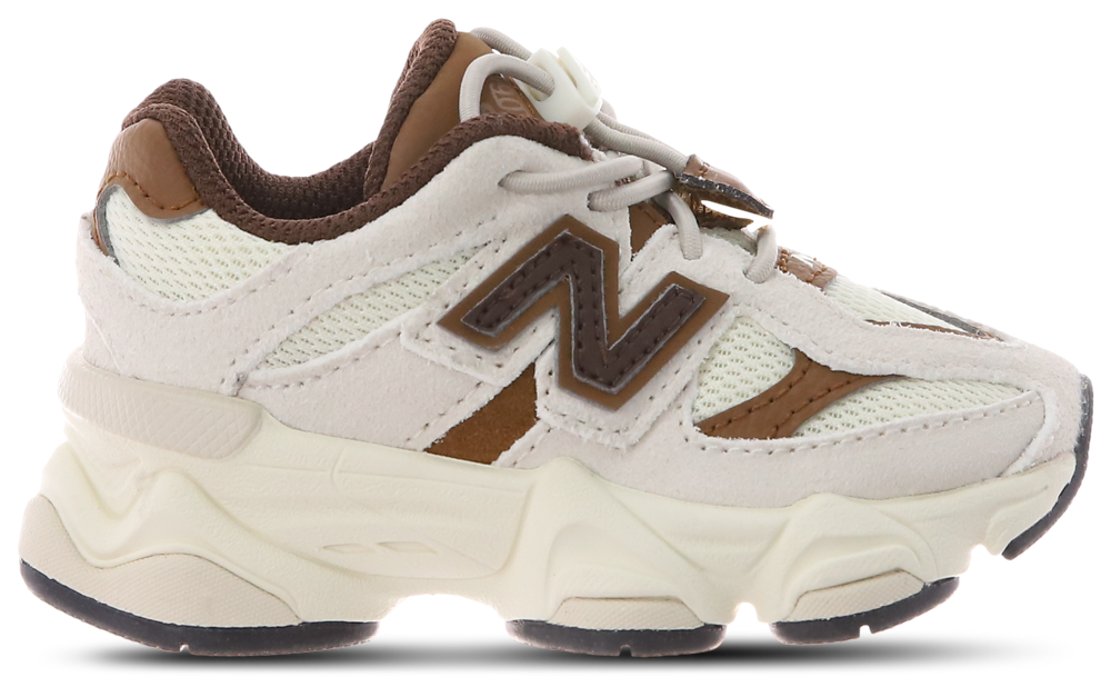 New Balance 9060 - Boys' Toddler White/Brown product view