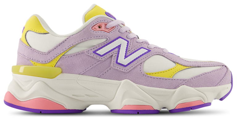 New Balance 9060 - Girls' Grade School Lilac/Yellow product view