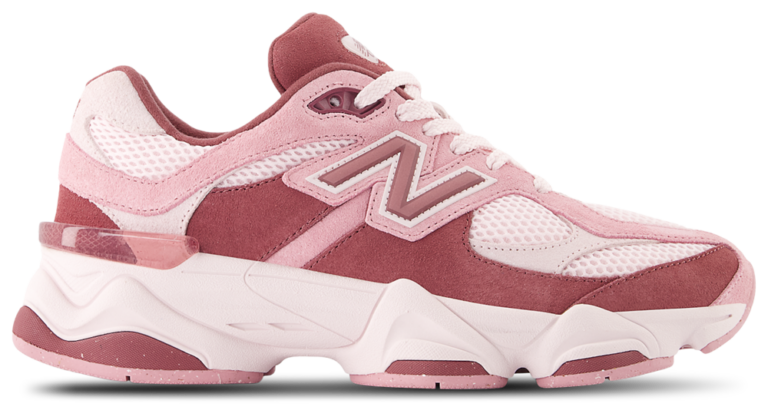 New Balance 9060 - Girls' Grade School Pink Granite/Washed Burgundy product view