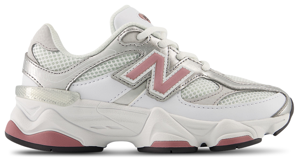 New Balance 9060 - Girls' Preschool White/Pink product view