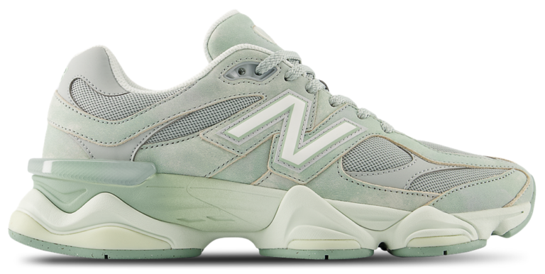 New Balance 9060 - Women's Sea Salt/Mosaic Green product view