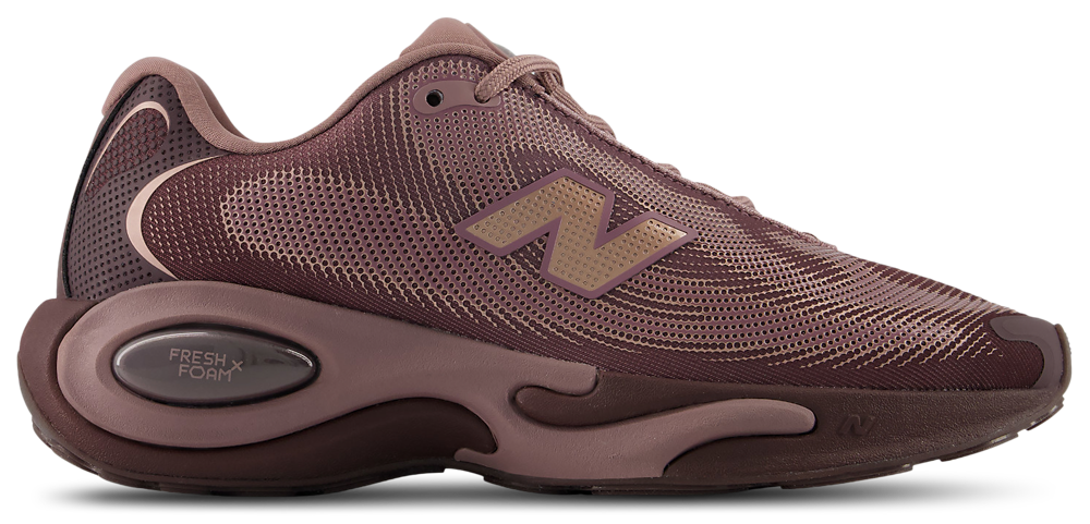 New Balance AC Runner - Women's Pebble/Cherry Leather product view