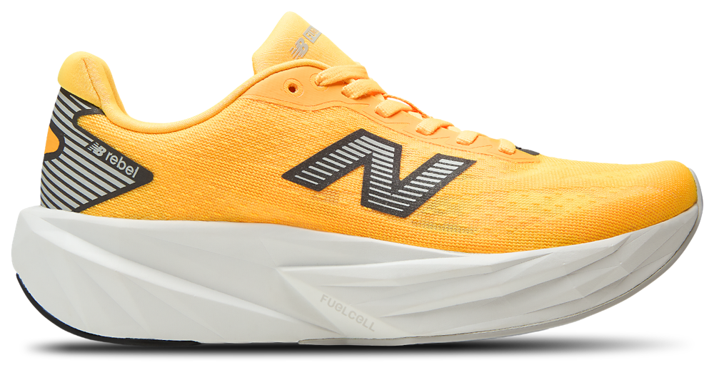 New Balance Fuelcell Rebel V5 - Women's Satsuma Orange/Grey Matter product view