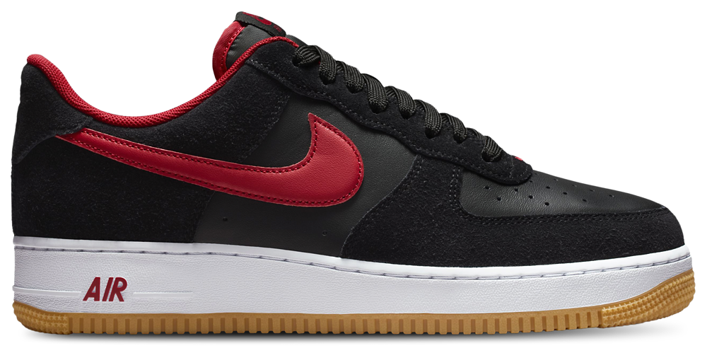 Nike AF1 '07 LV8 1 - Men's Black/Varsity Red/White product view