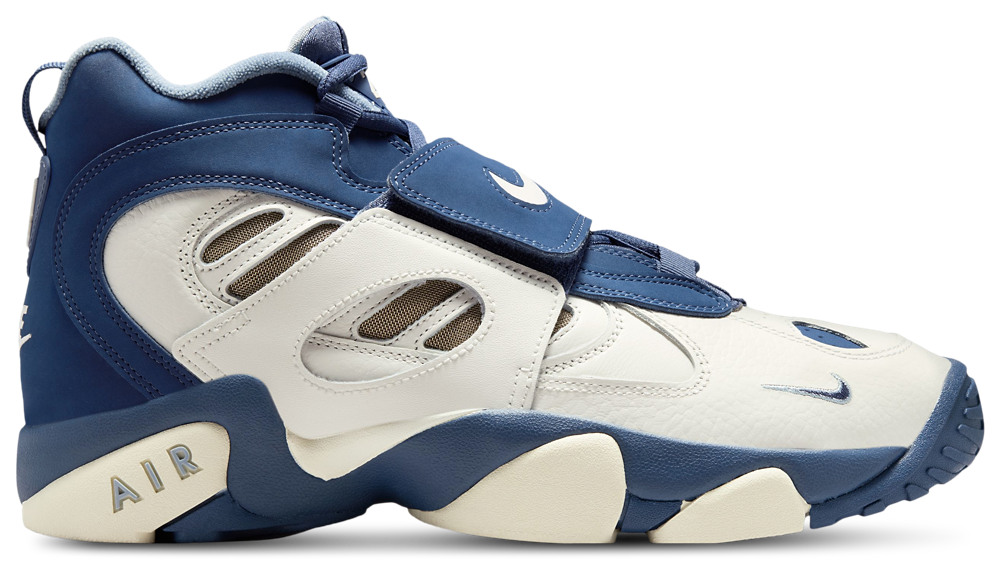 Nike Air Diamond Turf - Men's Sail/Blue Grey/Mystic Navy product view