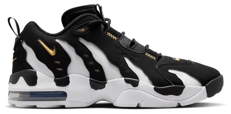 Nike Air DT Max '96 Low - Men's Black/Metallic Gold/White product view