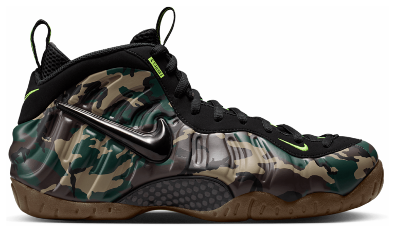 Nike Air Foamposite Pro - Men's Black/Green product view