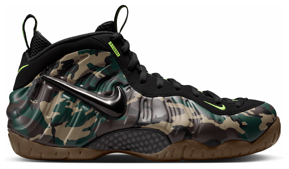 Nike Air Foamposite Pro - Men's Black/Green product view
