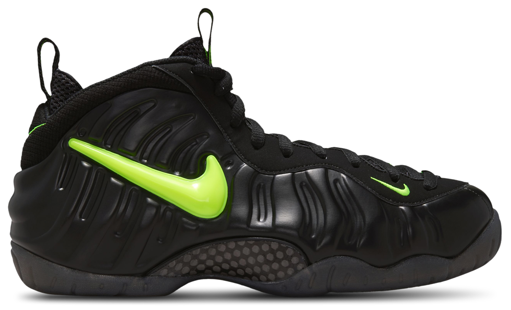 Nike Air Foamposite Pro - Men's Black/Voltage Yellow product view
