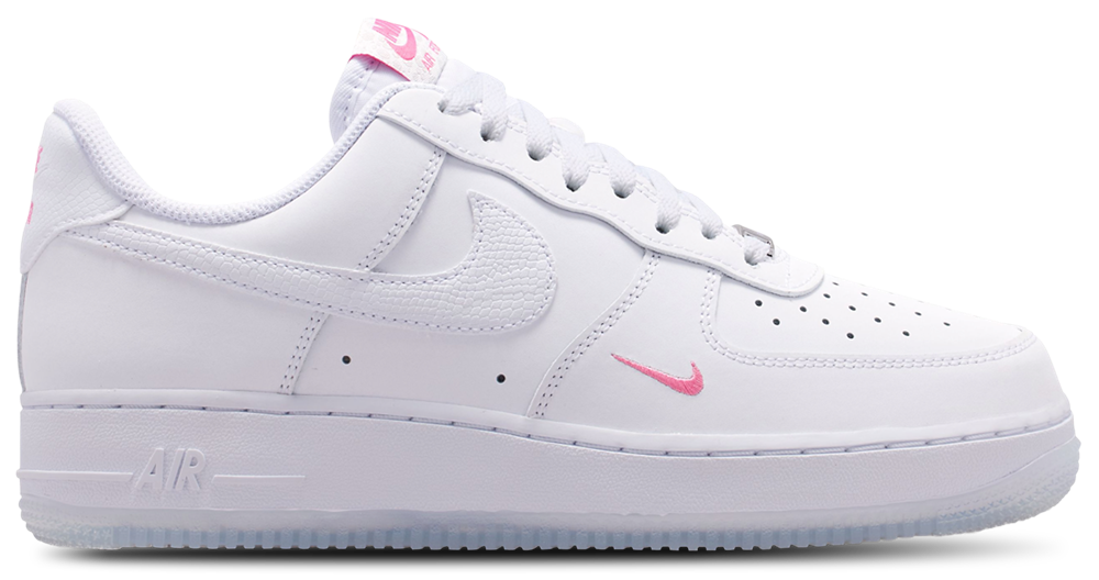 Nike Air Force 1 '07 FL1 - Women's White/White/Lotus Pink product view