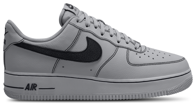 Nike Air Force 1 '07 LV8 - Men's Black/Wolf Grey product view