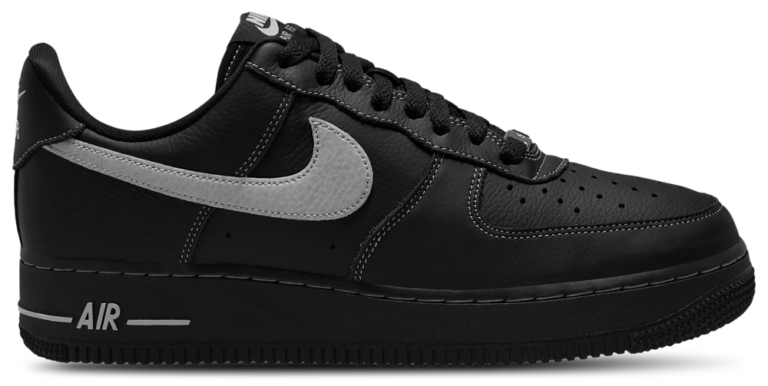 Nike Air Force 1 '07 LV8 - Men's Black/Wolf Grey product view