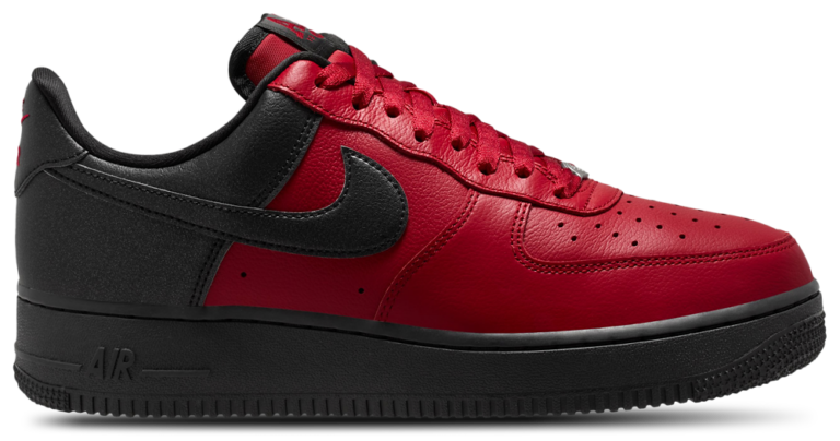 Nike Air Force 1 '07 LV8 - Men's Gym Red/Black/Summit White product view
