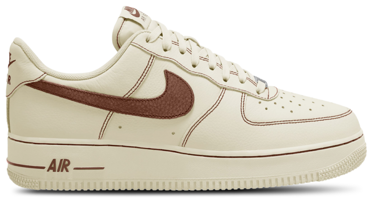 Nike Air Force 1 '07 LV8 - Men's Saddle Brown/Ivory product view
