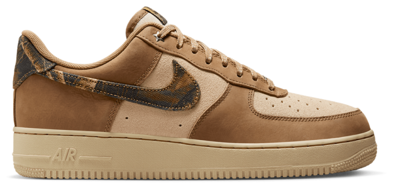 Nike Air Force 1 ’07 LV8 Real Tree - Men's Rocky Tan/Multi/Rattan product view