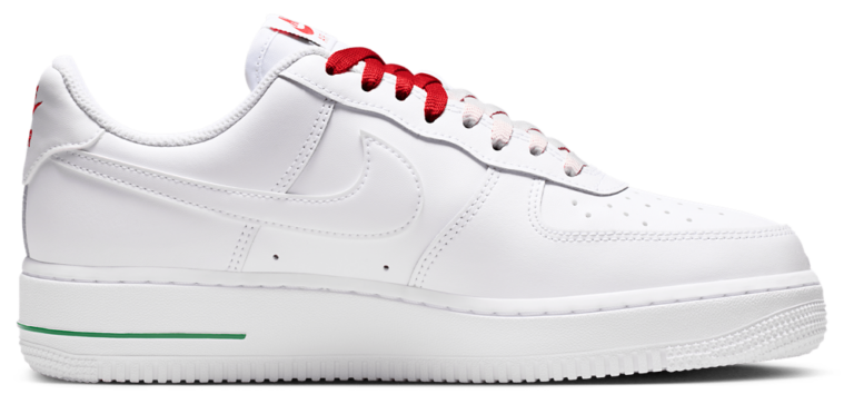 Nike Air Force 1 '07 SE - Women's White/Sport Red/White product view