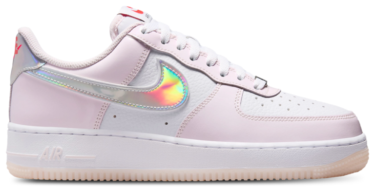 Nike Air Force 1 '07 - Women's Silver/Pink/White product view