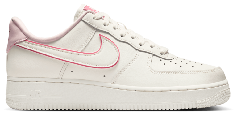 Nike Air Force 1 Low '07 - Women's Pink/White product view