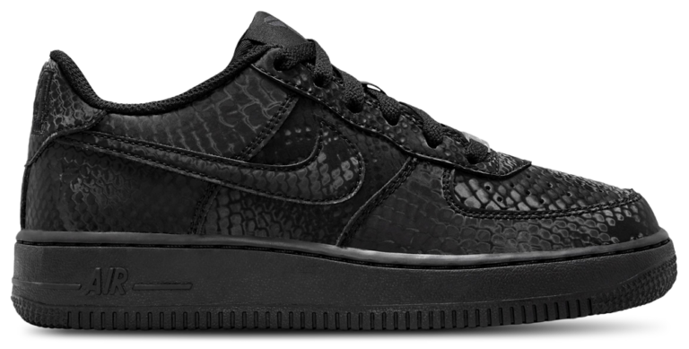 Nike Air Force 1 Low - Boys' Grade School Black/Black/Black product view