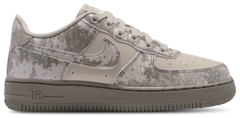 Nike Air Force 1 Low - Boys' Grade School Green/Lt Army/Dark Grey product view