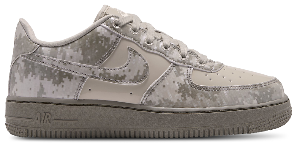 Nike Air Force 1 Low - Boys' Grade School Green/Lt Army/Dark Grey product view