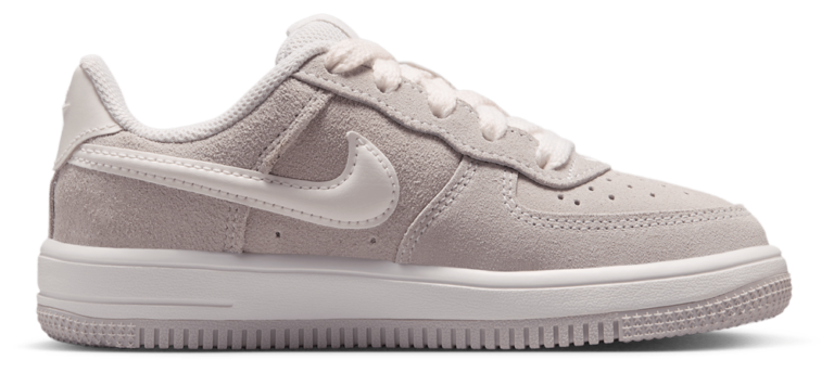Nike Air Force 1 Low - Girls' Preschool Grey/White product view