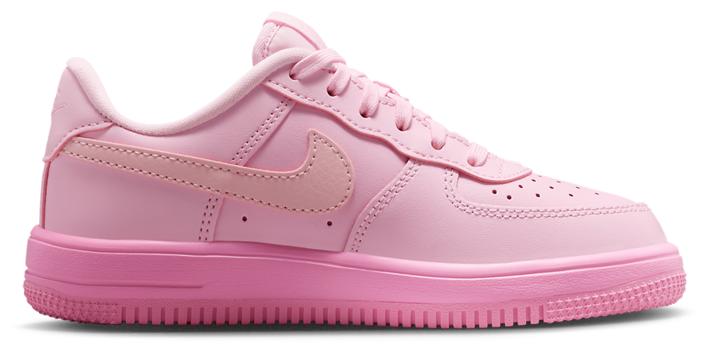 Nike Air Force 1 Low Lace - Boys' Preschool Pink Rise/Pink Foam/Pink Foam product view